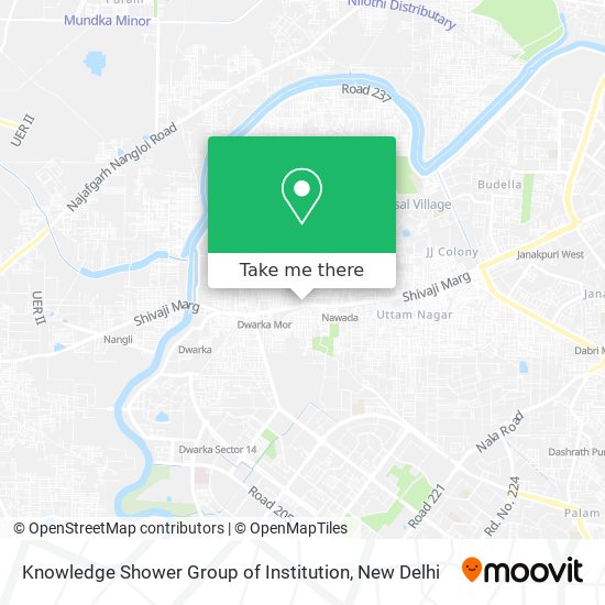 Knowledge Shower Group of Institution map