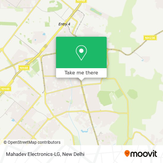 Mahadev Electronics-LG map