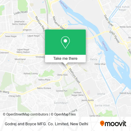 Godrej and Boyce MFG. Co. Limited map