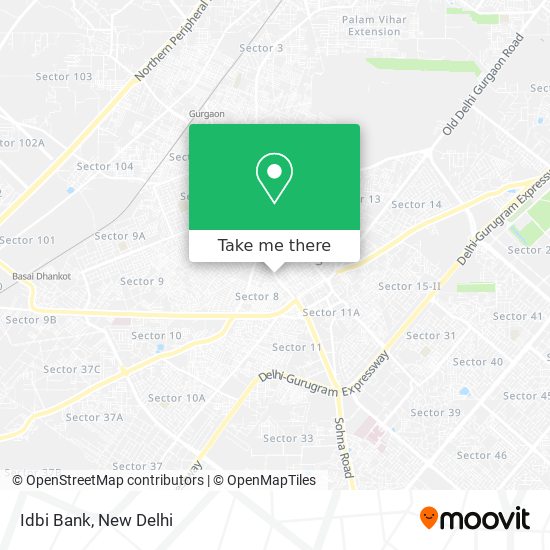 Idbi Bank map