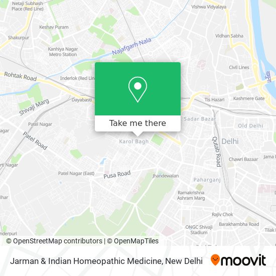 Jarman & Indian Homeopathic Medicine map