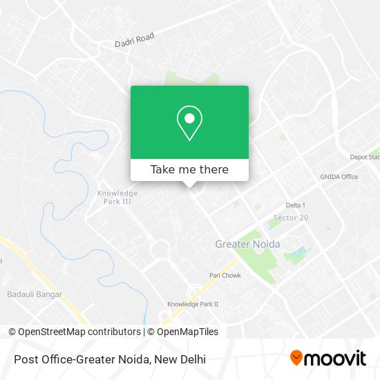 Post Office-Greater Noida map