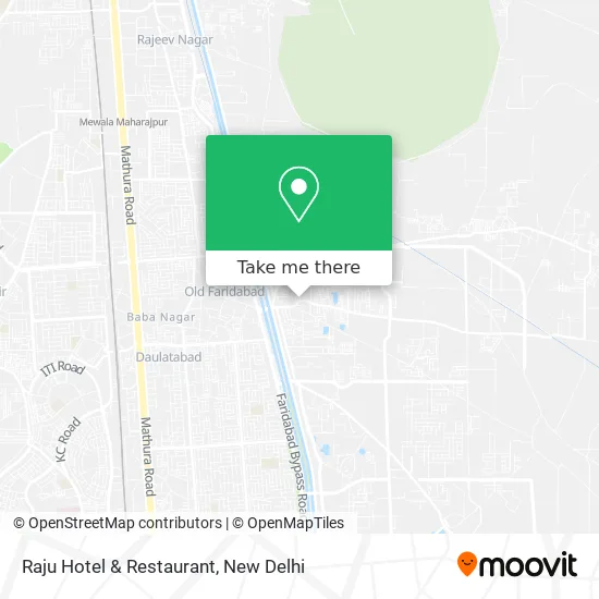 Raju Hotel & Restaurant map