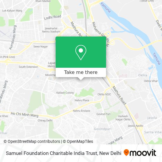 Samuel Foundation Charitable India Trust map
