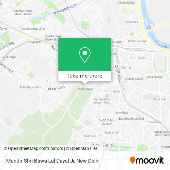 Mandir Shri Bawa Lal Dayal Ji map