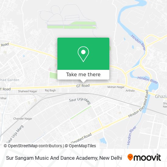 Sur Sangam Music And Dance Academy map
