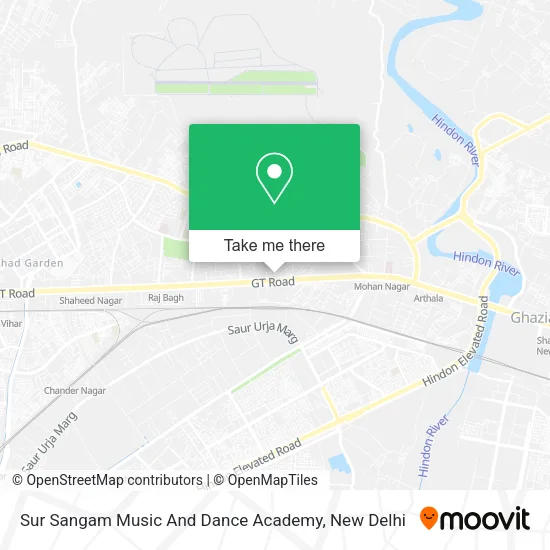 Sur Sangam Music And Dance Academy map