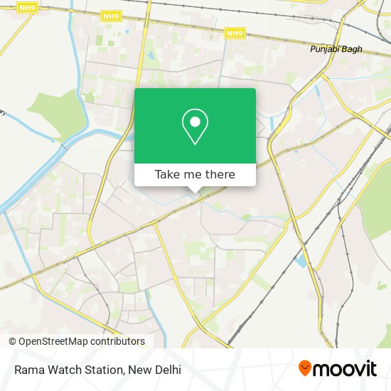 Rama Watch Station map