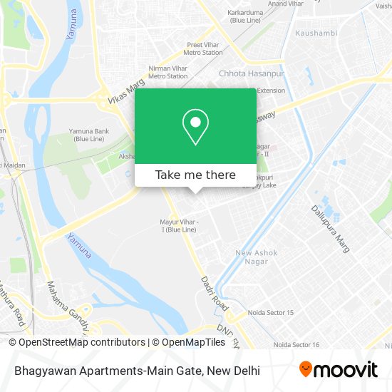 Bhagyawan Apartments-Main Gate map