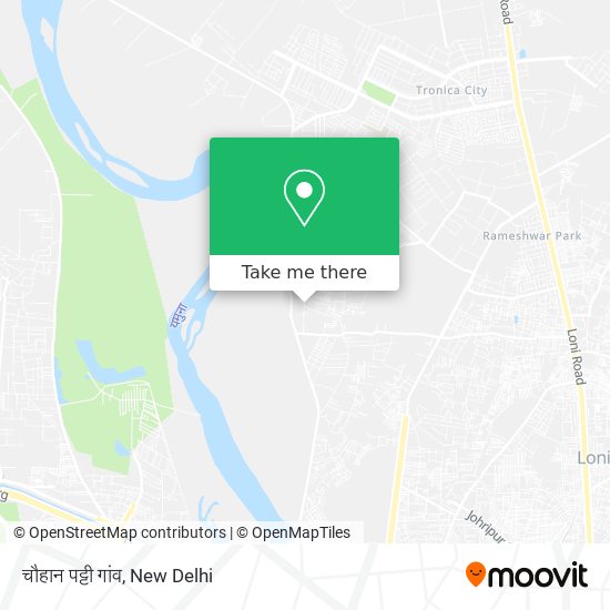 चौहान पट्टी गांव map