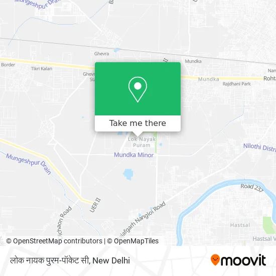 लोक नायक पुरम-पॉकेट सी map