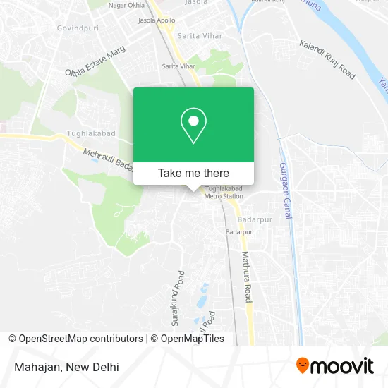 Mahajan map