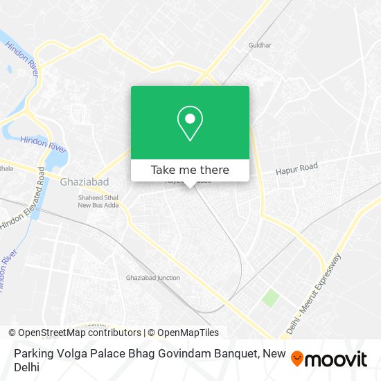 Parking Volga Palace Bhag Govindam Banquet map