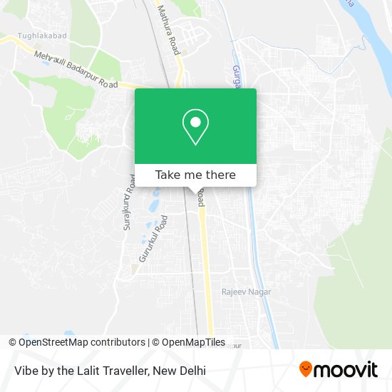 Vibe by the Lalit Traveller map