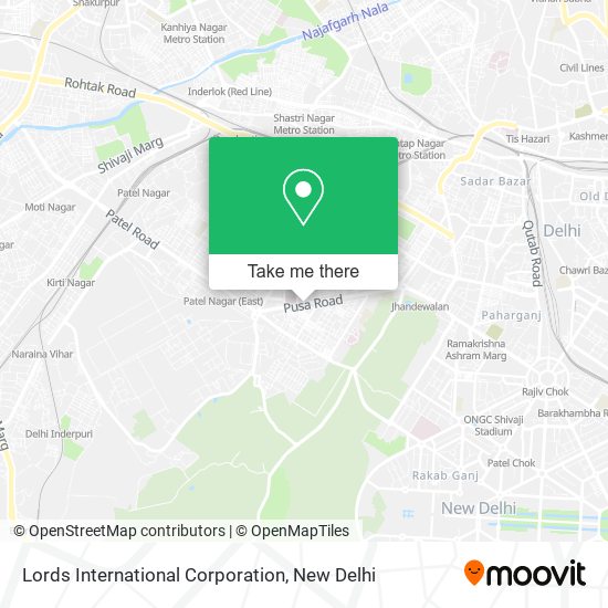 Lords International Corporation map