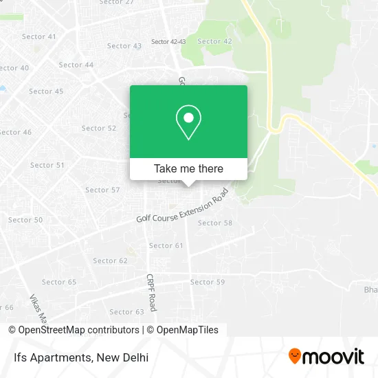 Ifs Apartments map