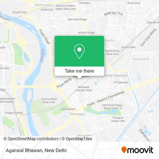 Agarwal Bhawan map