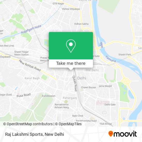 Raj Lakshmi Sports map