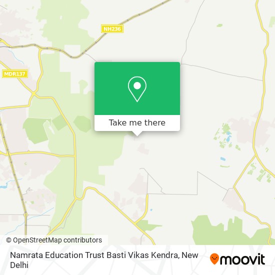 Namrata Education Trust Basti Vikas Kendra map