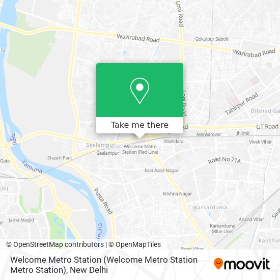 Welcome Metro Station map