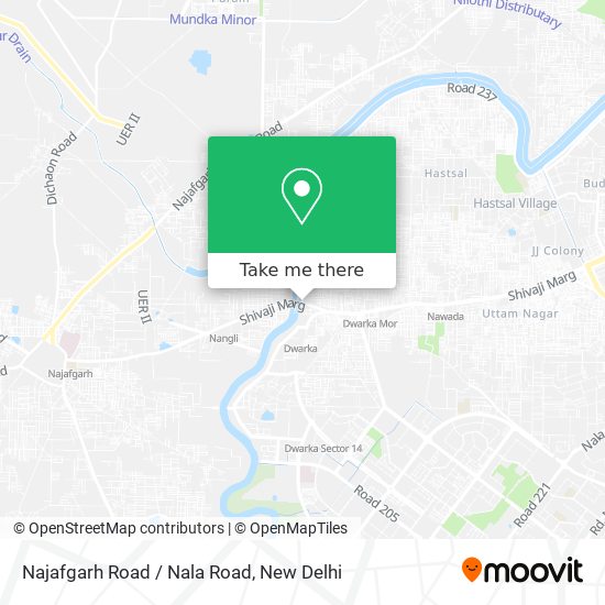 Najafgarh Road / Nala Road map