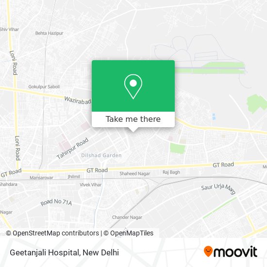 Geetanjali Hospital map