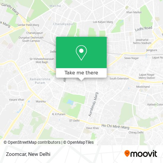 Zoomcar map