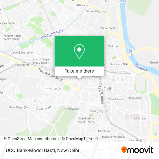 Uco Bank-Model Basti map
