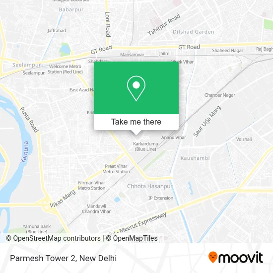 Parmesh Tower 2 map