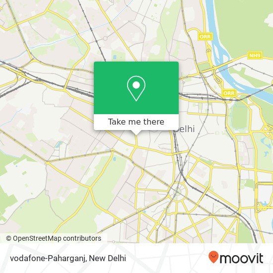 vodafone-Paharganj map