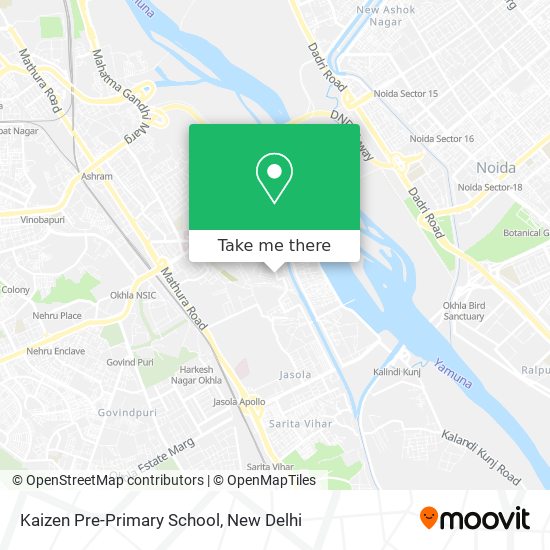 Kaizen Pre-Primary School map
