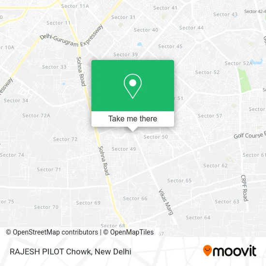 RAJESH PILOT Chowk map