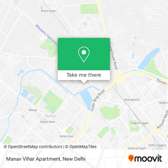 Manav Vihar Apartment map