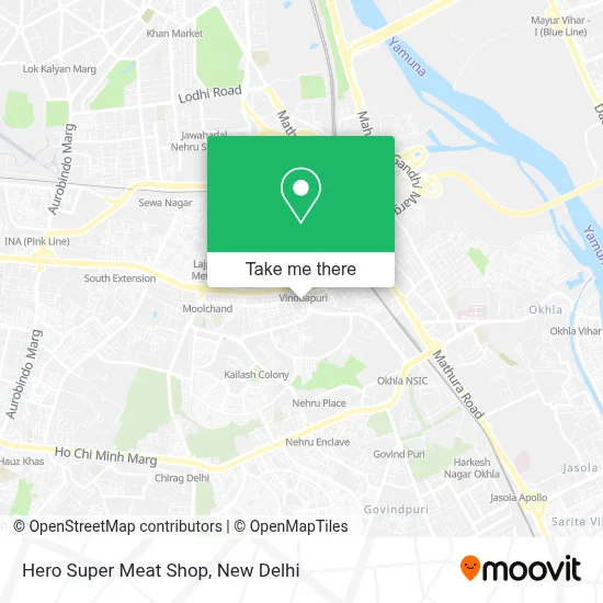 Hero Super Meat Shop map