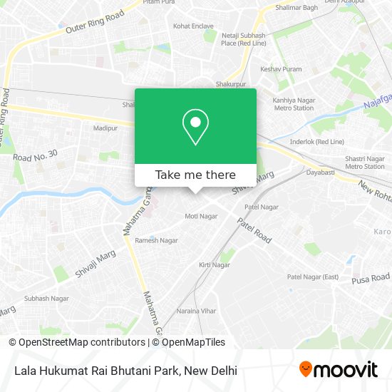 Lala Hukumat Rai Bhutani Park map