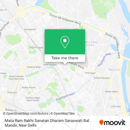 Mata Ram Rakhi Sanatan Dharam Saraswati Bal Mandir map