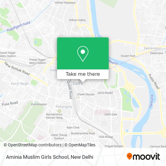 Aminia Muslim Girls School map