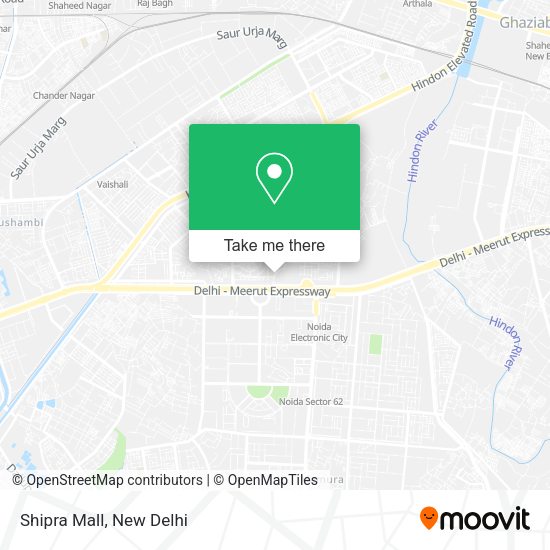 Shipra Mall map