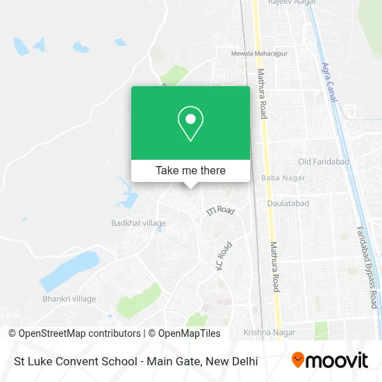 St Luke Convent School-Main Gate map