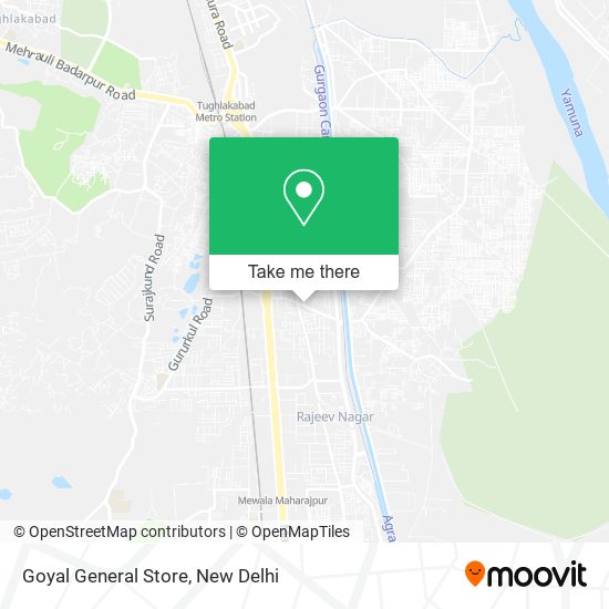 Goyal General Store map