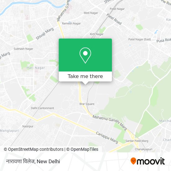 नारायणा विलेज map