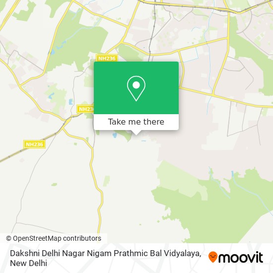 Dakshni Delhi Nagar Nigam Prathmic Bal Vidyalaya map