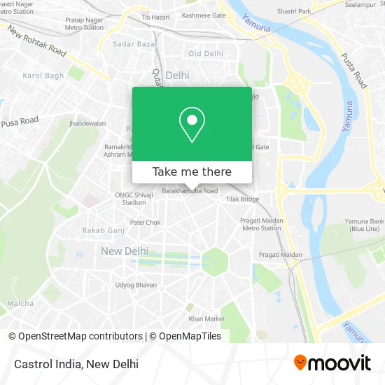 Castrol India map