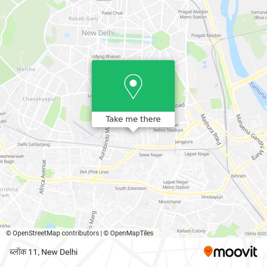 ब्लॉक 11 map