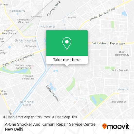 A-One Shocker And Kamani Repair Service Centre map