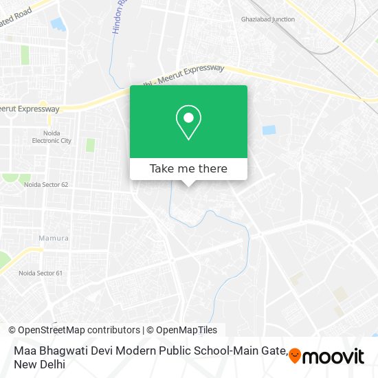 Maa Bhagwati Devi Modern Public School-Main Gate map