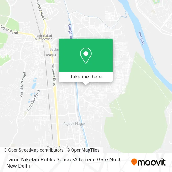 Tarun Niketan Public School-Alternate Gate No 3 map