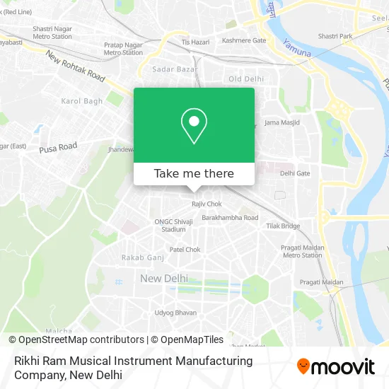 Rikhi Ram Musical Instrument Manufacturing Company map