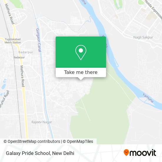 Galaxy Pride School map