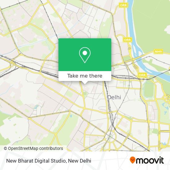 New Bharat Digital Studio map